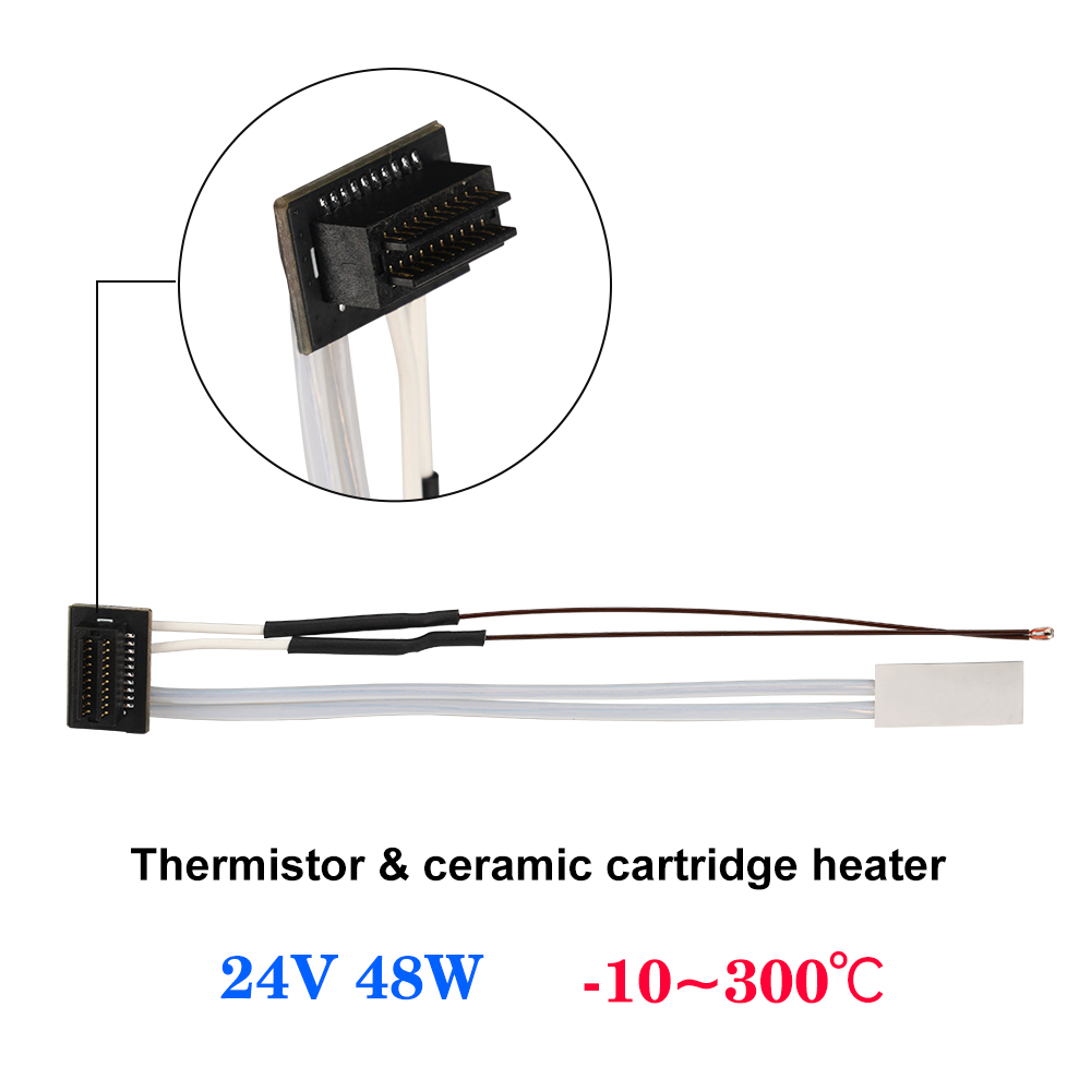 Bambu Lab P1P用加熱管セラミックカートリッジ24 - Ceramic Heat Emitter のレビューと価格