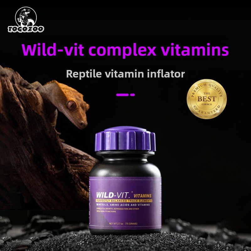 TOGOZOO WILD-VIT 爬虫類カルシウムパウダー  - Calcium Powder Reptile のレビューと価格